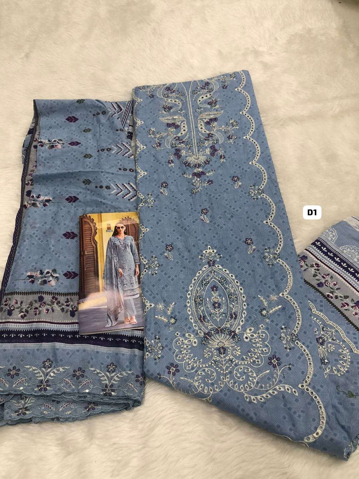 Falah Premium Cotton Collection Code : 30129 BY FALAH DESINER SUITS